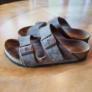 Birkenstock double buckle sandals size 39